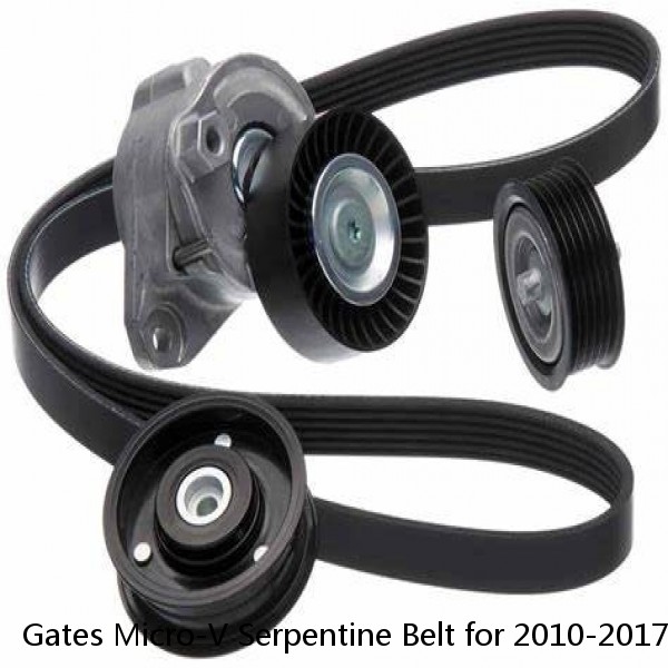Gates Micro-V Serpentine Belt for 2010-2017 Chevrolet Equinox 2.4L L4 dp