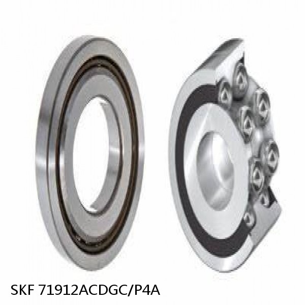 71912ACDGC/P4A SKF Super Precision,Super Precision Bearings,Super Precision Angular Contact,71900 Series,25 Degree Contact Angle