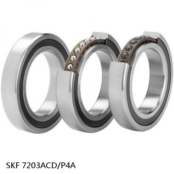 7203ACD/P4A SKF Super Precision,Super Precision Bearings,Super Precision Angular Contact,7200 Series,25 Degree Contact Angle