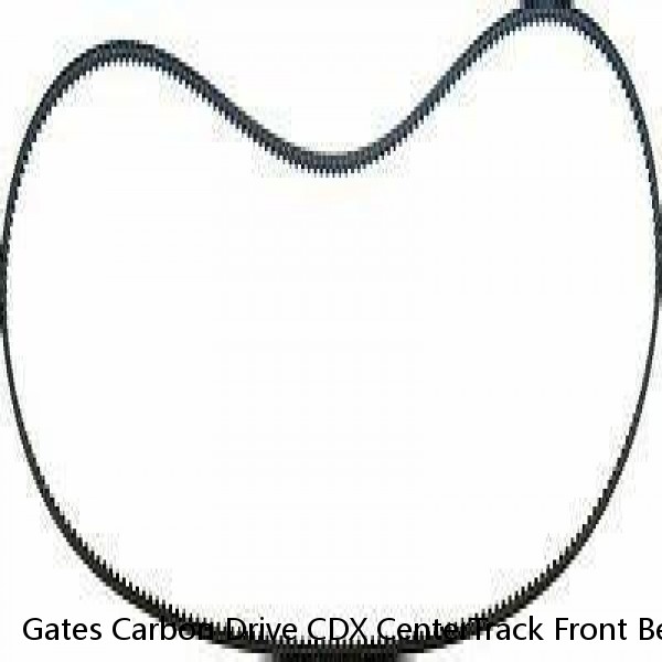 Gates Carbon Drive CDX CenterTrack Front Belt Drive Ring - 46t 4-Bolt 104mm BCD